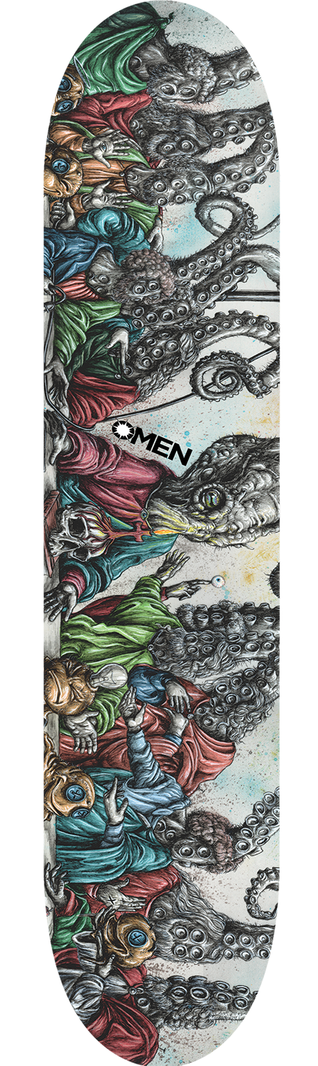 Last Supper Deck - Omen Longboards
